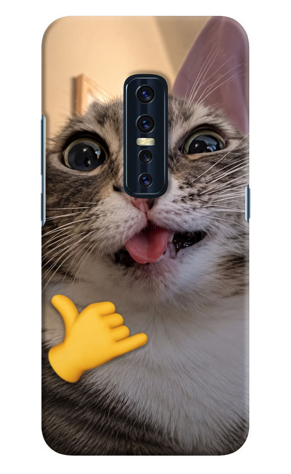 Silly Cat Call Vivo V17 Pro Back Cover