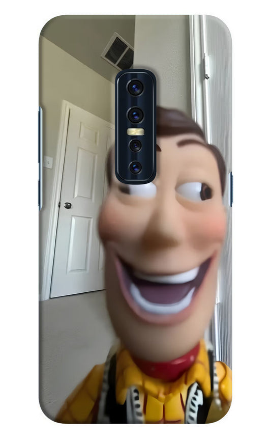 Side Eye Woody Vivo V17 Pro Hard Case Back Cover by Casekaro
