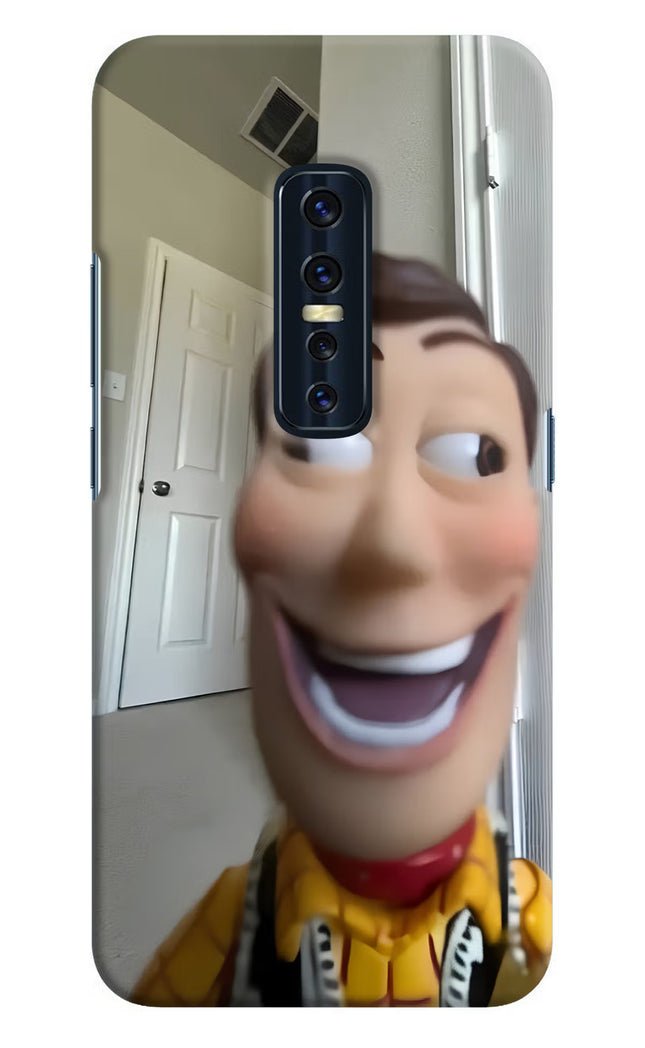 Side Eye Woody Vivo V17 Pro Hard Case Back Cover by Casekaro