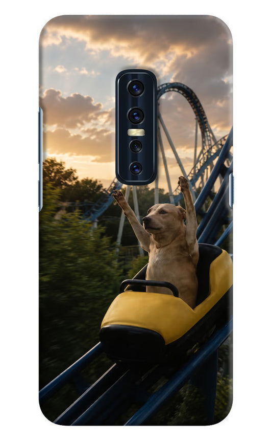 Rollercoaster Dog Vivo V17 Pro Hard Case Back Cover by Casekaro
