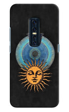 Divine Sun Vivo V17 Pro Hard Case Back Cover by Casekaro