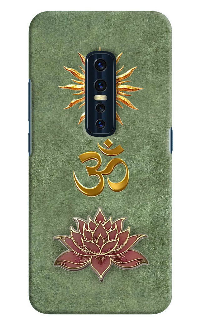 Om & Lotus Vivo V17 Pro Back Cover