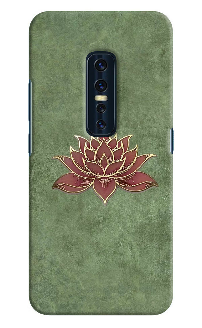 Lotus Grace Vivo V17 Pro Hard Case Back Cover by Casekaro