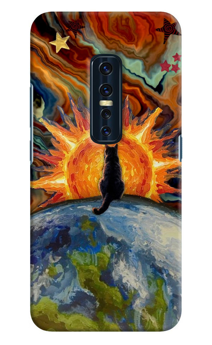 Sunrise Beyond Vivo V17 Pro Back Cover, Hard case