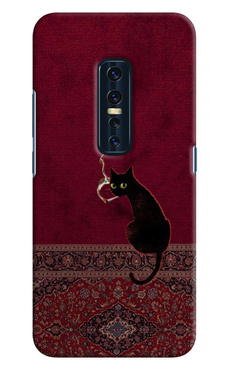 Midnight Cat Vivo V17 Pro Back Cover, Hard case