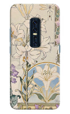 White Lily Vivo V17 Pro Hard Case Back Cover by Casekaro