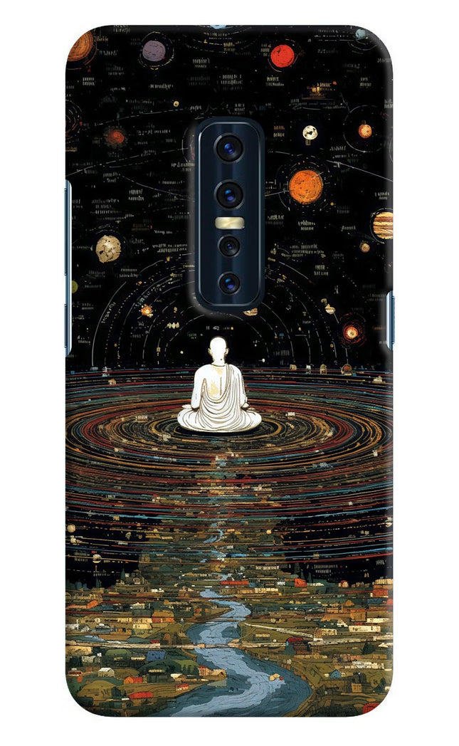 Space Monk Vivo V17 Pro Hard Case Back Cover by Casekaro