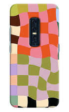 Wavy Grid Vivo V17 Pro Hard Case Back Cover by Casekaro