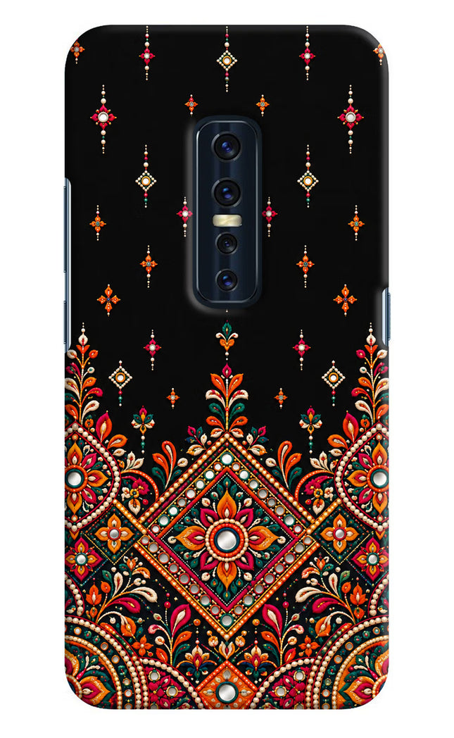 Noir Mehfil Vivo V17 Pro Hard Case Back Cover by Casekaro