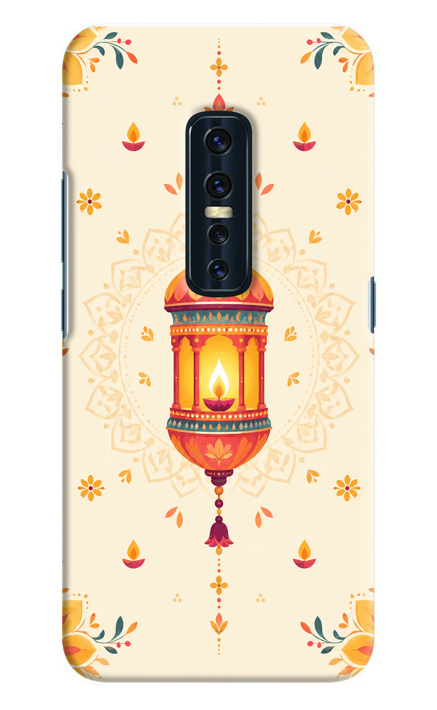 Golden Lantern Vivo V17 Pro Back Cover, Hard case