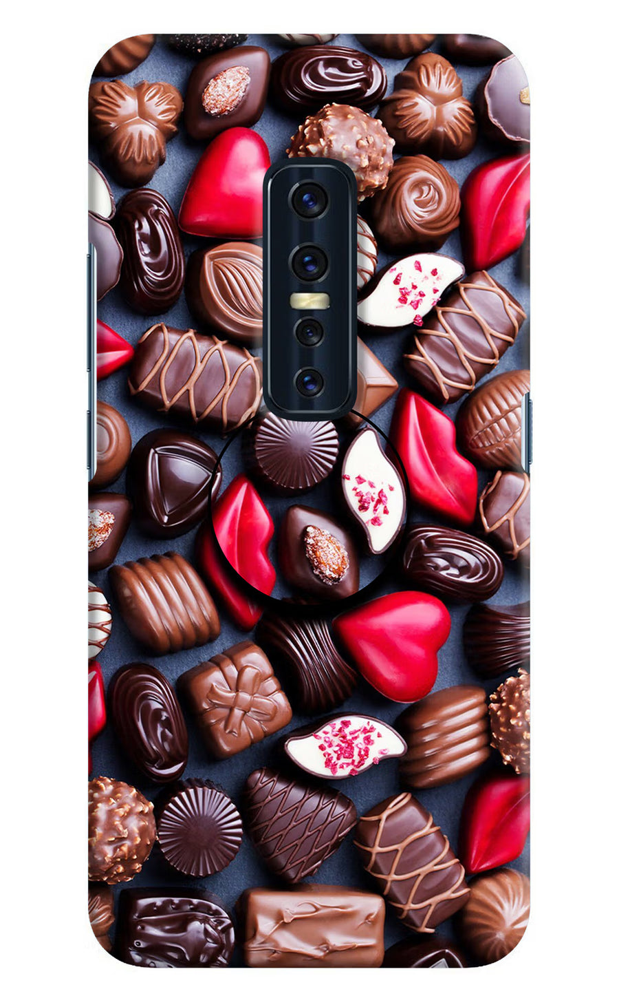 Chocolates Vivo V17 Pro Pop Case, Hard case