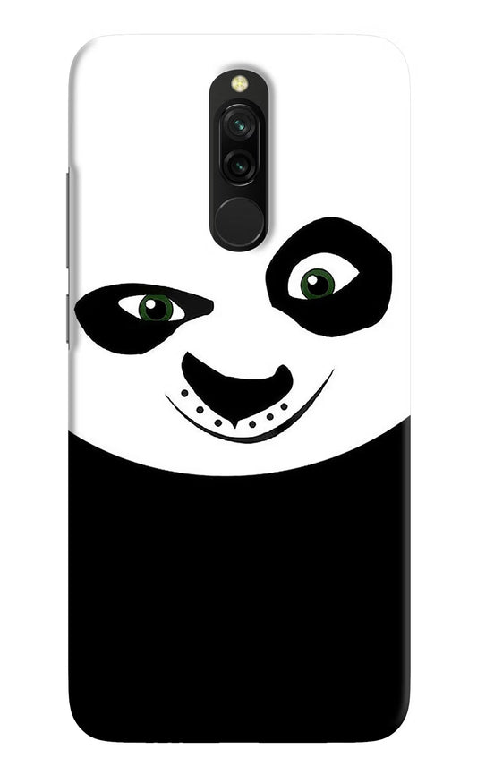 Panda Redmi 8 Hard Case Back Cover by Casekaro