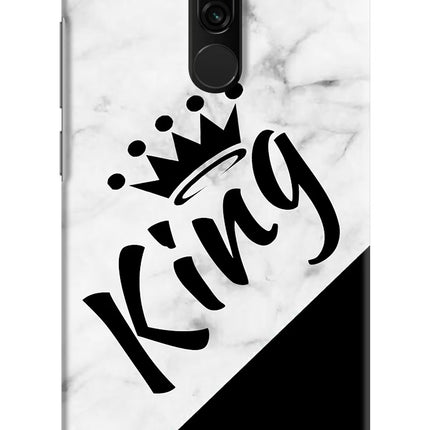 King Redmi 8 Hard Case Back Cover by Casekaro