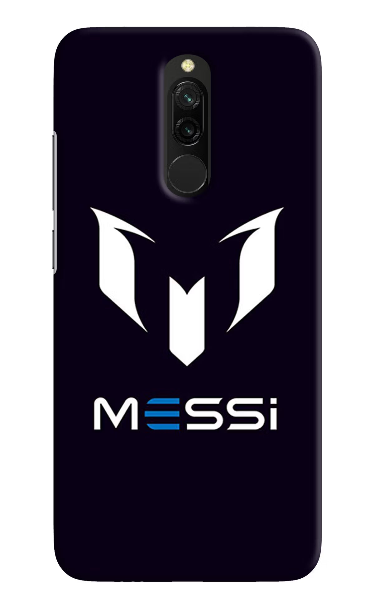 Messi Logo Redmi 8 Hard Case Back Cover by Casekaro