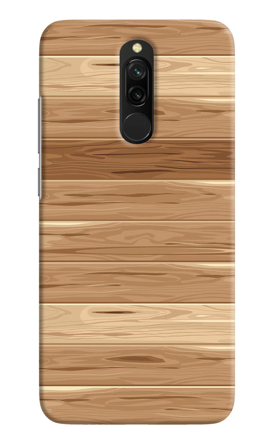 Wooden Vector Redmi 8 Hard Case Back Cover by Casekaro