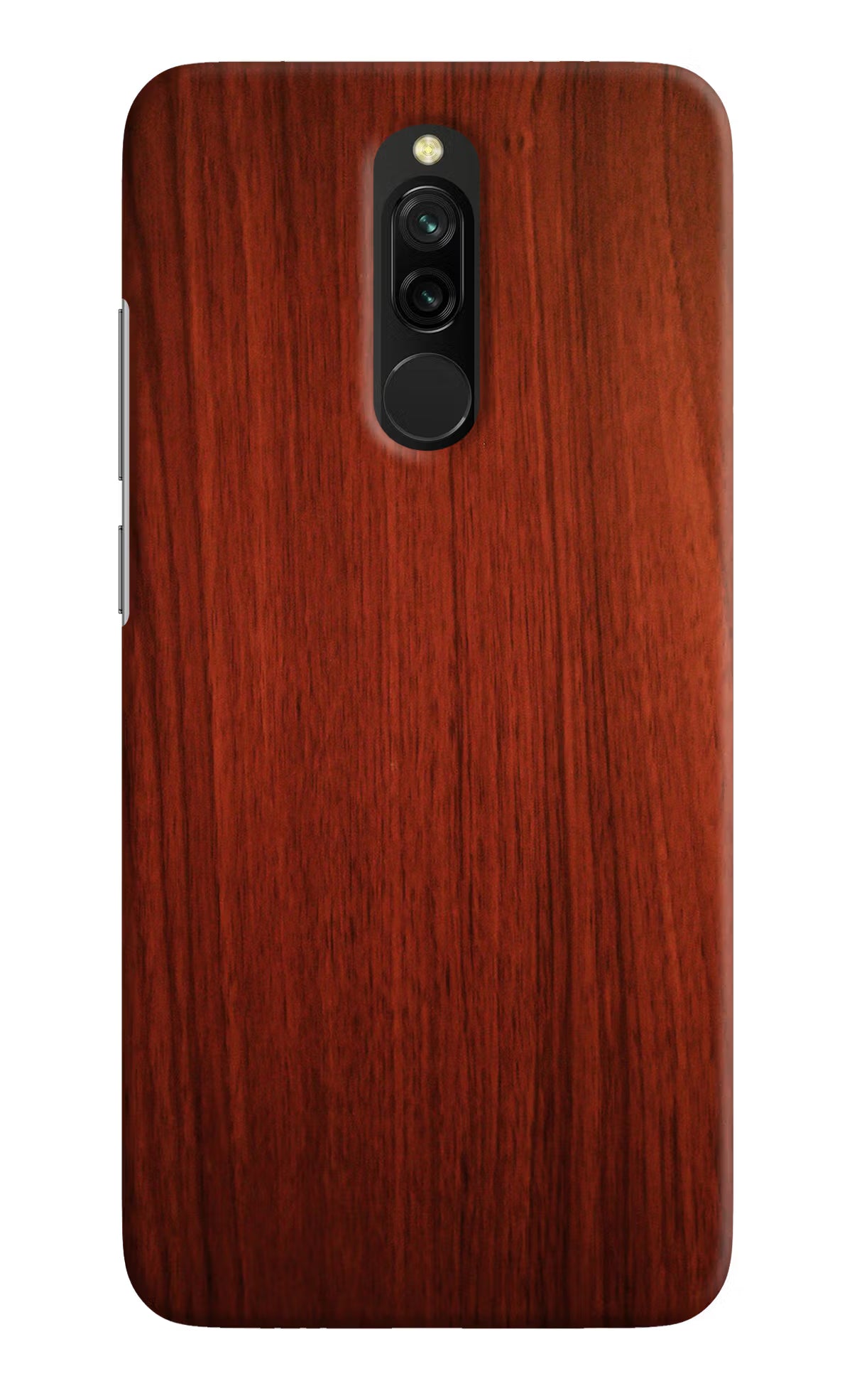 Wooden Plain Pattern Redmi 8 Hard Case Back Cover by Casekaro