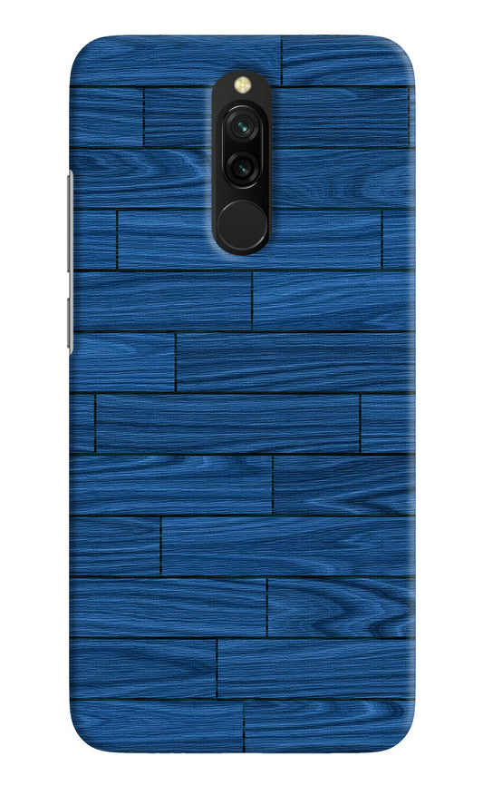 Wooden Texture Redmi 8 Hard Case Back Cover by Casekaro