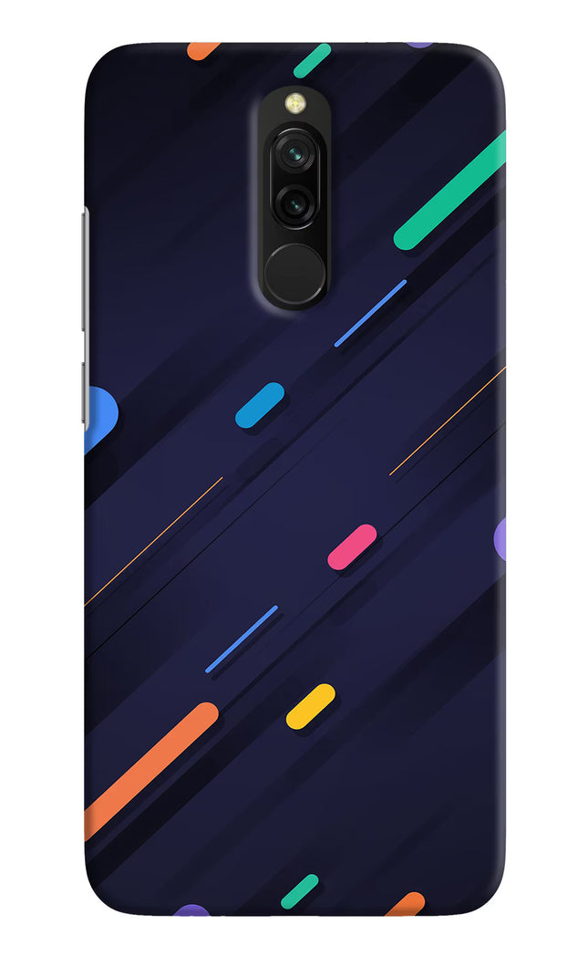 Abstract Design Redmi 8 Hard Case Back Cover by Casekaro
