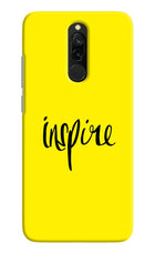 Inspire Redmi 8 Hard Case Back Cover by Casekaro