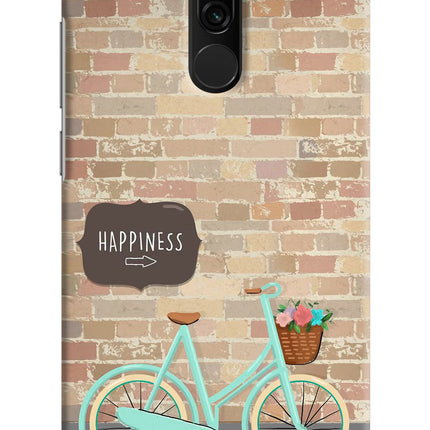 Happiness Artwork Redmi 8 Hard Case Back Cover by Casekaro