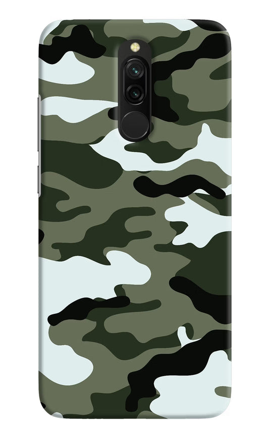 Camouflage Redmi 8 Hard Case Back Cover by Casekaro