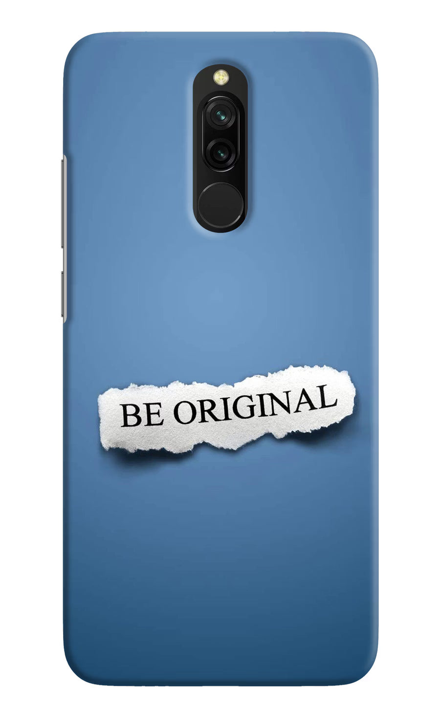 Be Original Redmi 8 Back Cover, Hard case