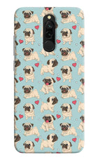 Pug Dog Redmi 8 Hard Case Back Cover by Casekaro