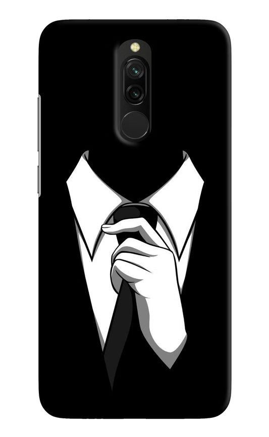 Black Tie Redmi 8 Hard Case Back Cover by Casekaro