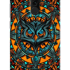 Angry Owl Art Redmi 8 Hard Case Back Cover by Casekaro