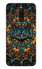 Angry Owl Art Redmi 8 Hard Case Back Cover by Casekaro