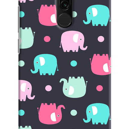Elephants Redmi 8 Hard Case Back Cover by Casekaro
