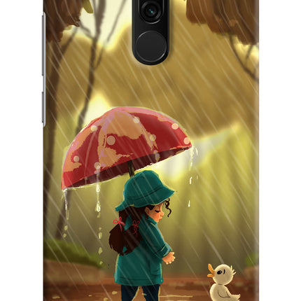 Rainy Day Redmi 8 Hard Case Back Cover by Casekaro