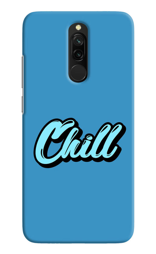 Chill Redmi 8 Hard Case Back Cover by Casekaro