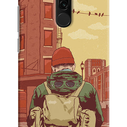Adventurous Redmi 8 Hard Case Back Cover by Casekaro