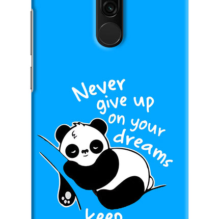 Keep Sleeping Redmi 8 Hard Case Back Cover by Casekaro