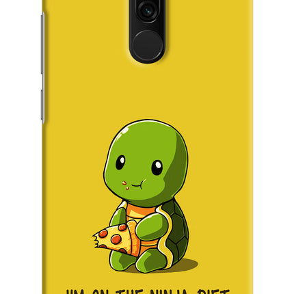 I'm on Ninja Diet Redmi 8 Hard Case Back Cover by Casekaro