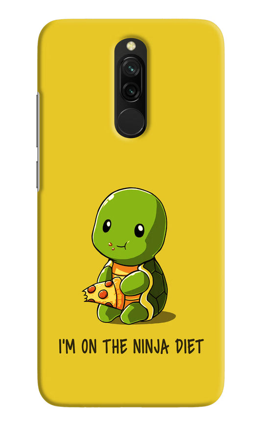 I'm on Ninja Diet Redmi 8 Hard Case Back Cover by Casekaro