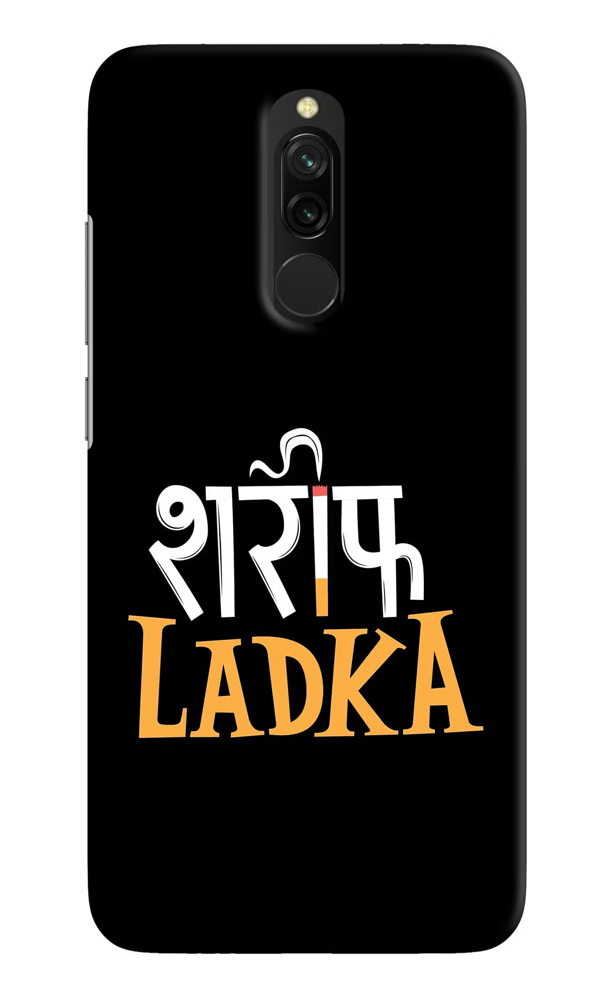 Shareef Ladka Redmi 8 Hard Case Back Cover by Casekaro