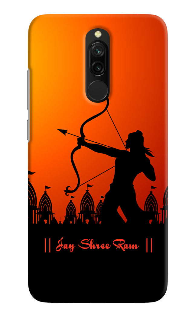 Lord Ram - 4 Redmi 8 Hard Case Back Cover by Casekaro