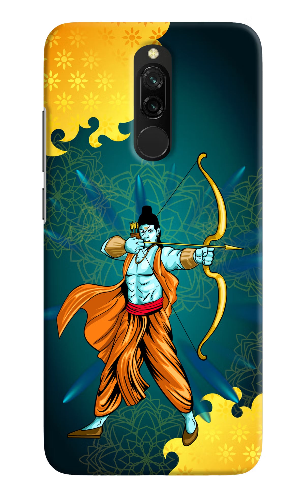 Lord Ram - 6 Redmi 8 Hard Case Back Cover by Casekaro