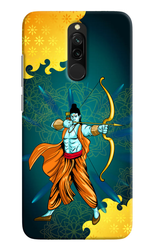 Lord Ram - 6 Redmi 8 Hard Case Back Cover by Casekaro