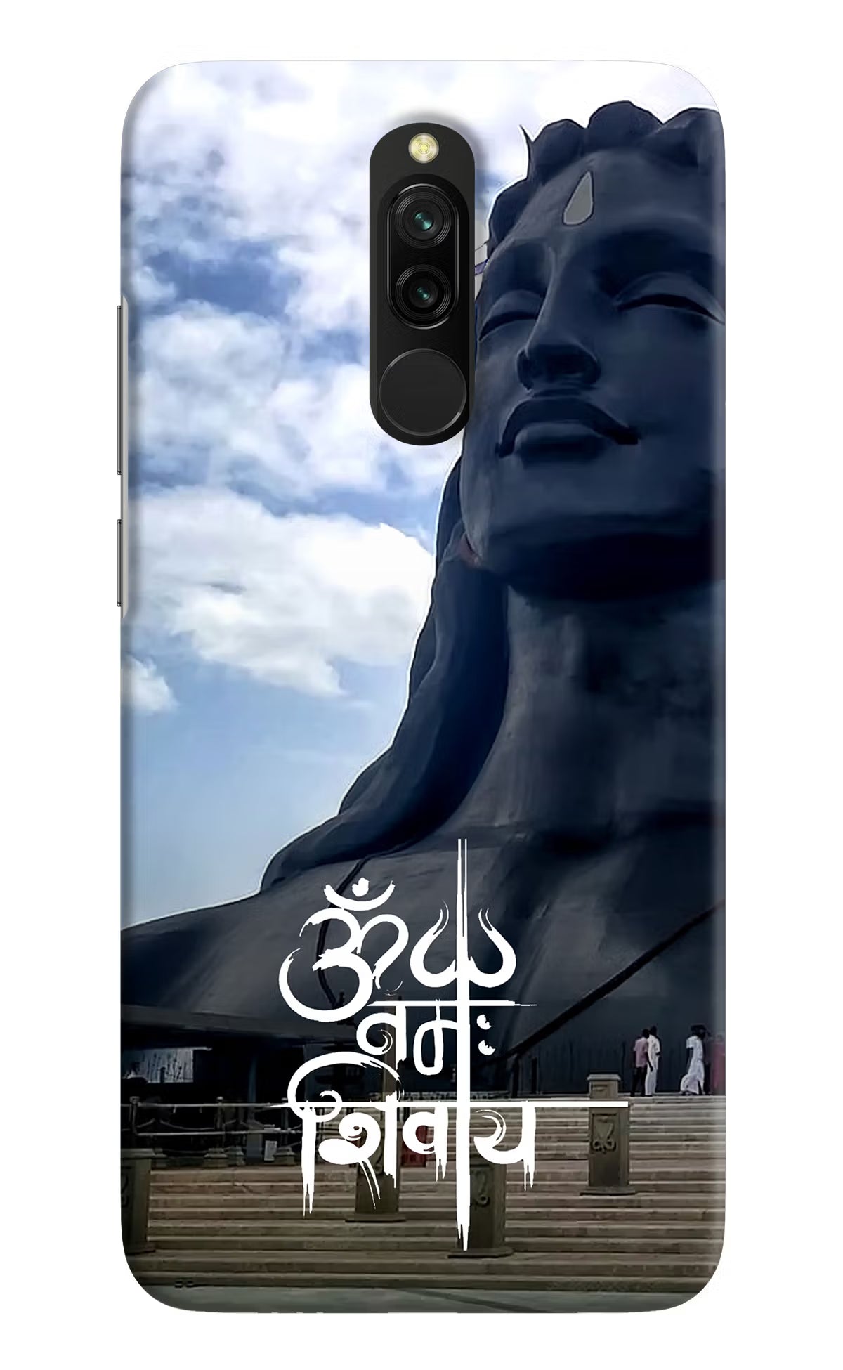 Om Namah Shivay Redmi 8 Hard Case Back Cover by Casekaro