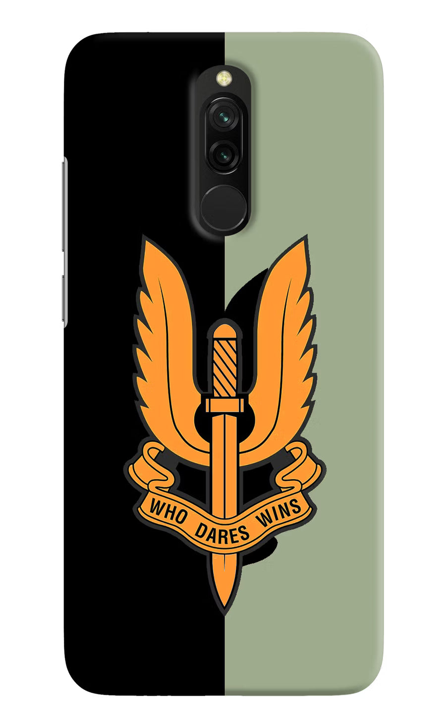 Balidan Logo Redmi 8 Back Cover, Hard case