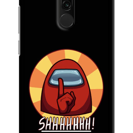 Among Us Shhh! Redmi 8 Hard Case Back Cover by Casekaro