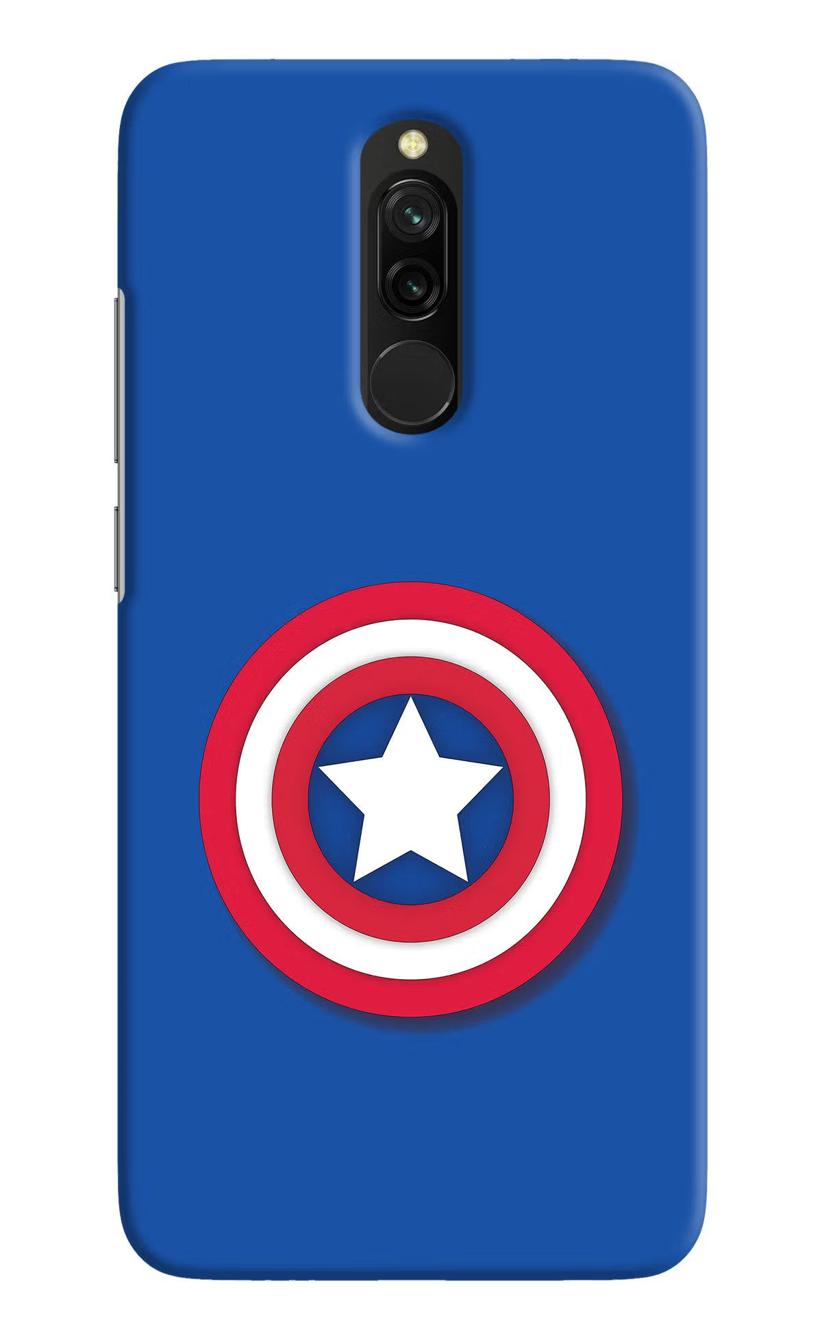 Shield Redmi 8 Hard Case Back Cover by Casekaro