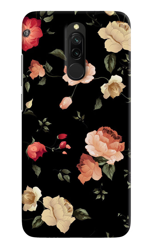 Flowers Redmi 8 Hard Case Back Cover by Casekaro
