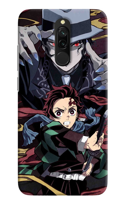 Demon Slayer Redmi 8 Back Cover
