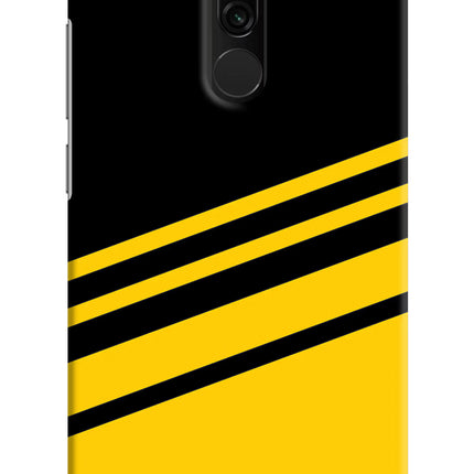 Yellow Shades Redmi 8 Hard Case Back Cover by Casekaro