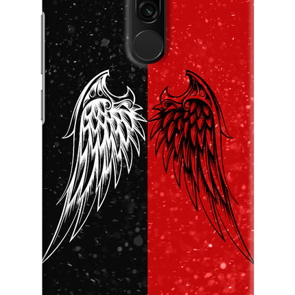 Wings Redmi 8 Hard Case Back Cover by Casekaro