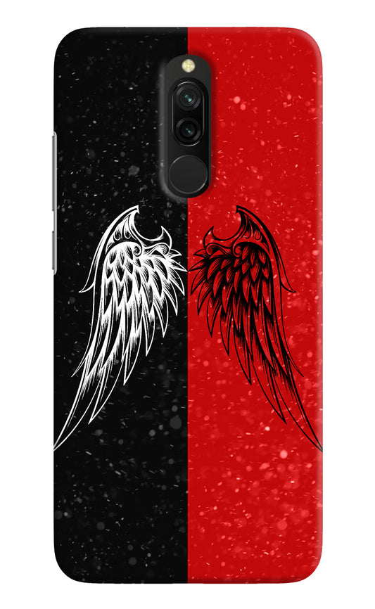 Wings Redmi 8 Hard Case Back Cover by Casekaro